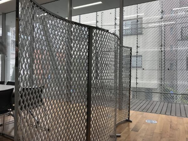 Expanded Metal Interior Decoration with Distinguished Design Style Expanded Metal Interior Decoration with Distinguished Design Style